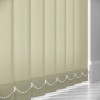 All‑Proof Beige 89mm (Blackout PVC) Vertical Blind Slats
