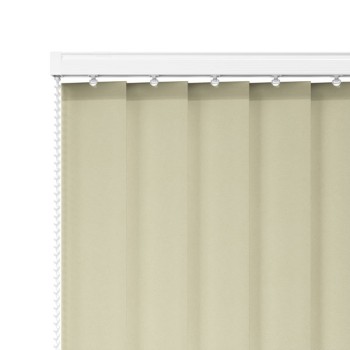All‑Proof Beige 89mm (Blackout PVC) Vertical Blind Slats