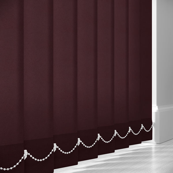All‑Proof Mulberry 89mm (Blackout PVC) Vertical Blind Slats