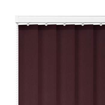 All‑Proof Mulberry 89mm (Blackout PVC) Vertical Blind Slats