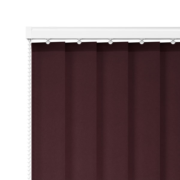 All‑Proof Mulberry 89mm (Blackout PVC) Vertical Blind Slats