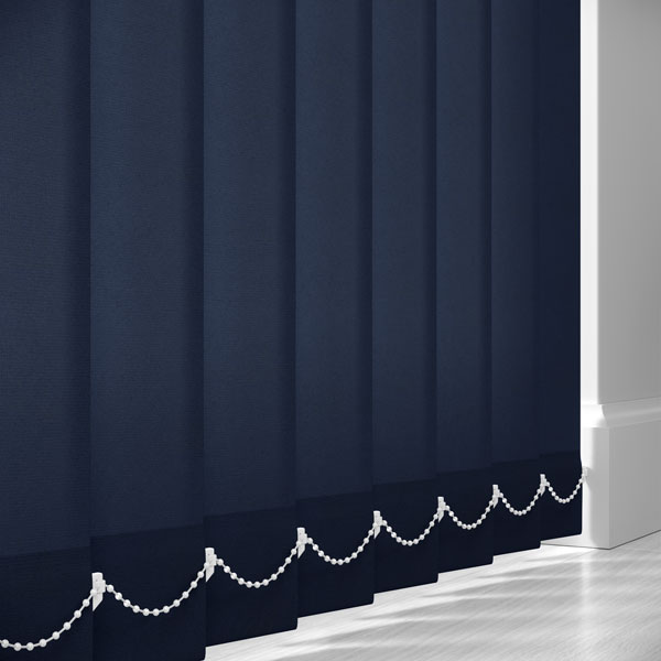 All‑Proof Navy 89mm (Blackout PVC) Vertical Blind Slats