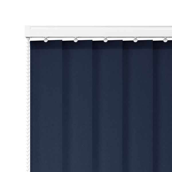 All‑Proof Navy 89mm (Blackout PVC) Vertical Blind Slats