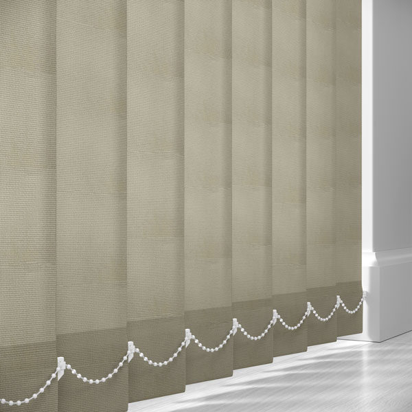 All‑Proof Taupe 89mm (Blackout PVC) Vertical Blind Slats