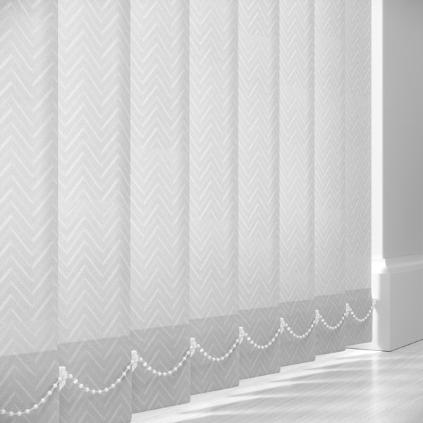 Amberley White 89mm Vertical Blind Slats