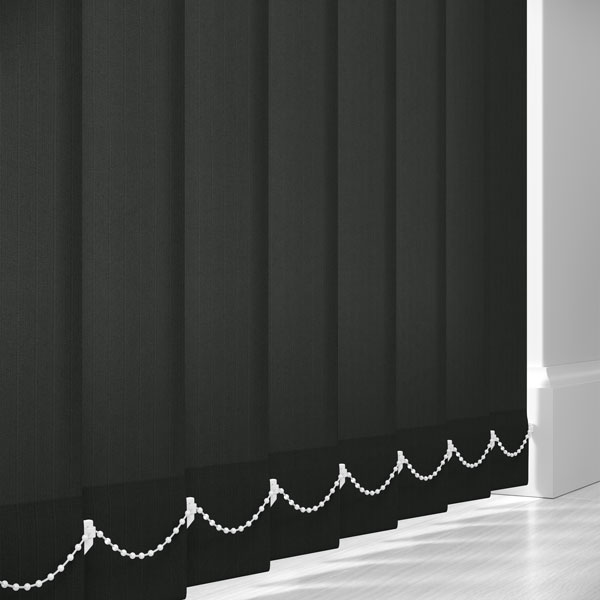 Broadwell Black 89mm Vertical Blind Slats