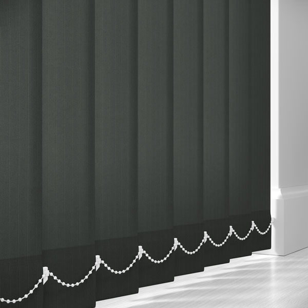 Broadwell Graphite 127mm Vertical Blind Slats