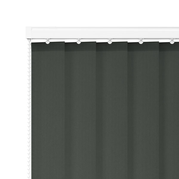 Broadwell Graphite 127mm Vertical Blind Slats