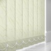 Callisto Cream 89mm (Blackout PVC) Vertical Blind Slats