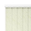 Callisto Cream 89mm (Blackout PVC) Vertical Blind Slats