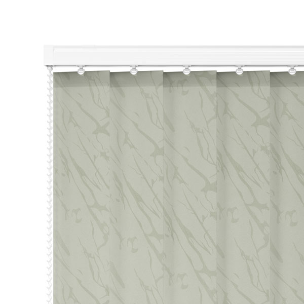 Callisto Grey 89mm (Blackout PVC) Vertical Blind Slats