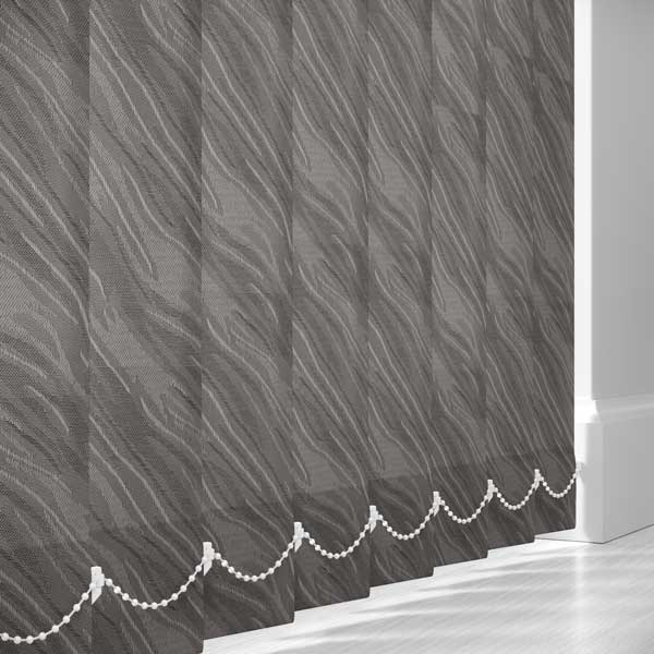 Campden Silver 89mm Vertical Blind Slats