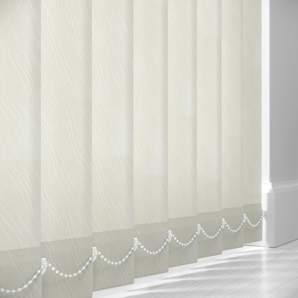 Chilson Cream 89mm Vertical Blind Slats