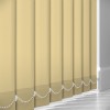 Classic Blackout Vanilla 89mm Vertical Blind Slats