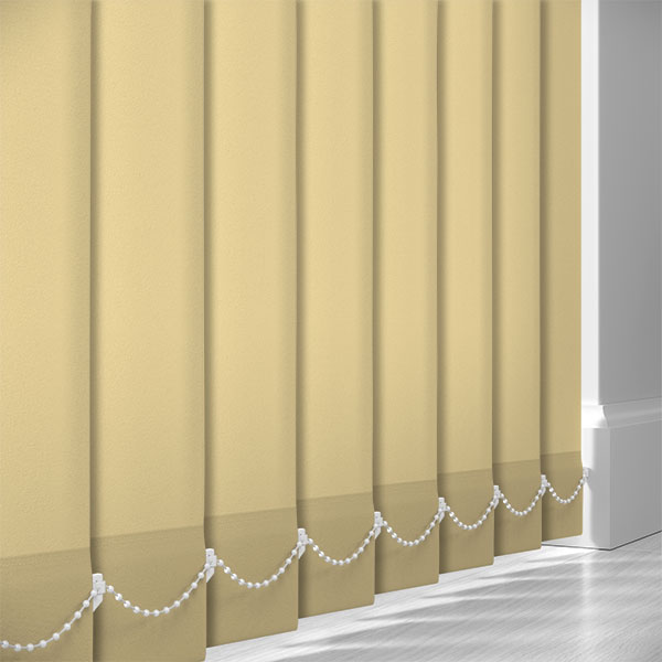 Classic Blackout Vanilla 89mm Vertical Blind Slats