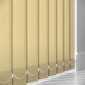 Classic Blackout Vanilla 89mm Vertical Blind Slats