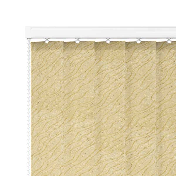 Derwent Cream 89mm Vertical Blind Slats