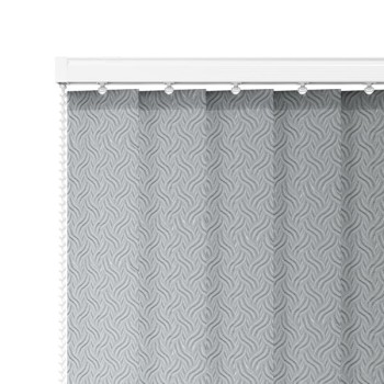 Europa Grey 89mm (Blackout PVC) Vertical Blind Slats