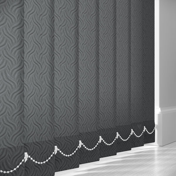 Europa Steel 89mm (Blackout PVC) Vertical Blind Slats