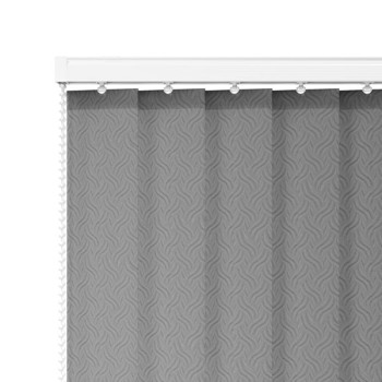 Europa White 89mm (Blackout PVC) Vertical Blind Slats