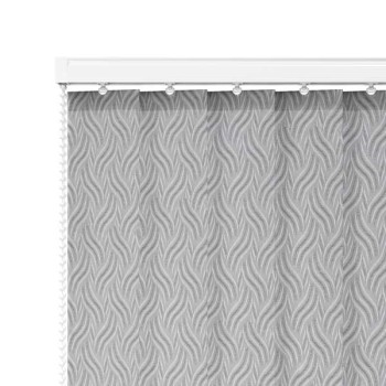 Hornton Silver 89mm Vertical Blind Slats