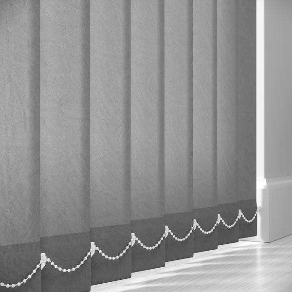 Hydra Grey 89mm (Blackout PVC) Vertical Blind Slats