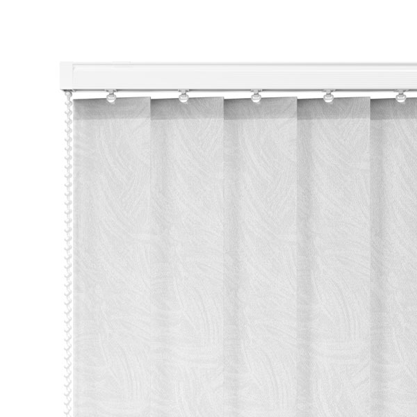 Hydra White 89mm (Blackout PVC) Vertical Blind Slats