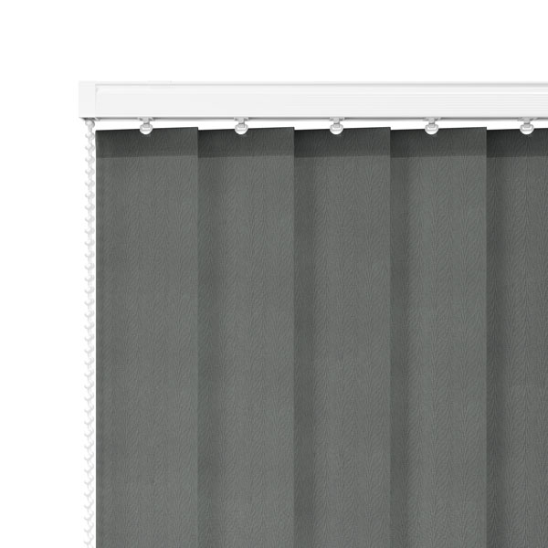 Kineton Graphite 127mm Vertical Blind Slats