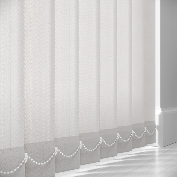 Kineton White 127mm Vertical Blind Slats