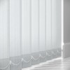 Kingham White 89mm Vertical Blind Slats