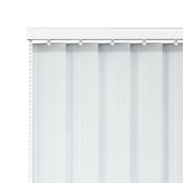 Kingham White 89mm Vertical Blind Slats