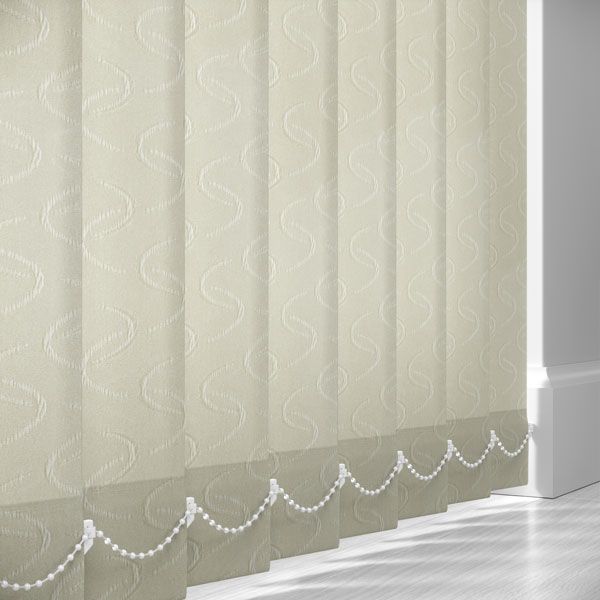 Leafield Cream 89mm Vertical Blind Slats
