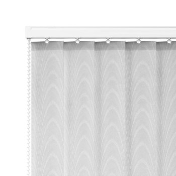 Morten White 89mm Vertical Blind Slats