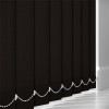 AbbeyNight Blackout Black 89mm Vertical Blind Slats