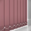 AbbeyNight Blackout Rose 89mm Vertical Blind Slats