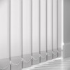 AbbeyNight Blackout White 89mm Vertical Blind Slats