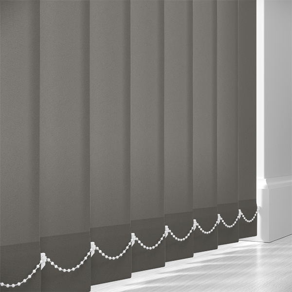 AbbeyDay Dark Grey 89mm Vertical Blind Slats