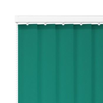 Prime Blackout Emerald 89mm Vertical Blind Slats