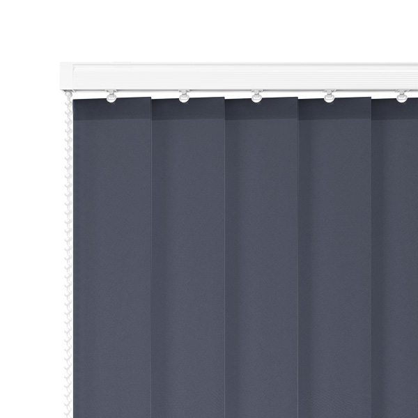 AbbeyDay Navy 89mm Vertical Blind Slats