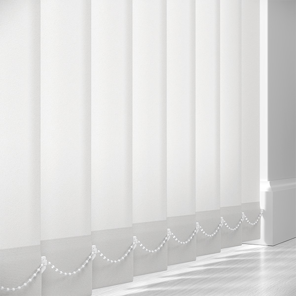 AbbeyDay White 89mm Vertical Blind Slats