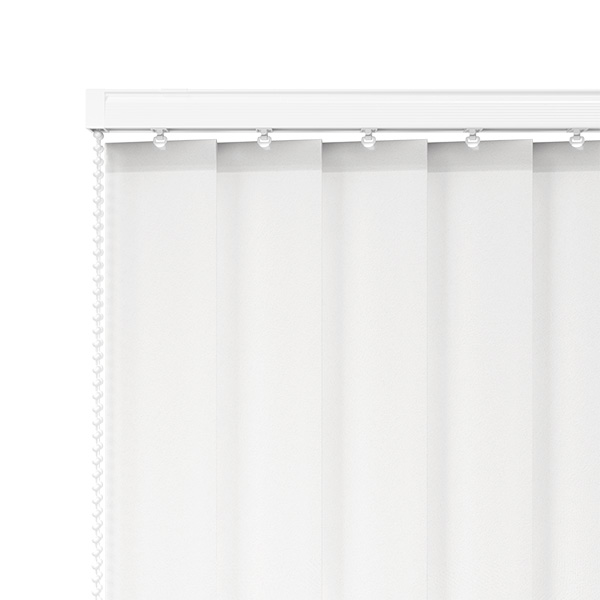 AbbeyNight Blackout White 89mm Vertical Blind Slats