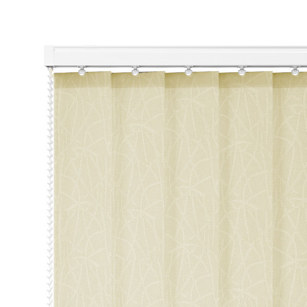 Rissington Cream 89mm Vertical Blind Slats
