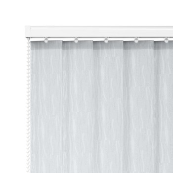 Saintbury White 89mm Vertical Blind Slats