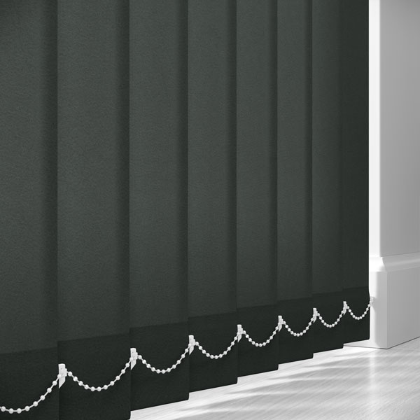 Somerton Graphite 127mm Vertical Blind Slats
