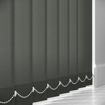 Stretton Graphite 89mm Vertical Blind Slats