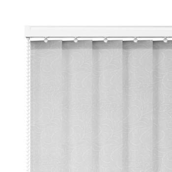 Taynton White 89mm Vertical Blind Slats