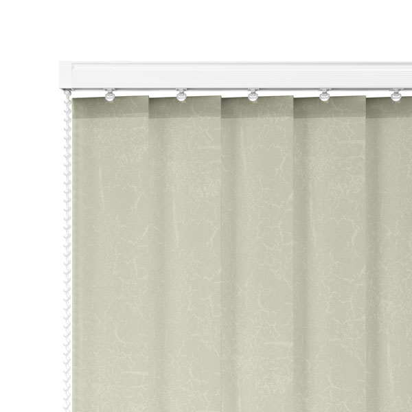 Triton Cream 89mm (Blackout PVC) Vertical Blind Slats