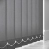 Triton Grey 89mm (Blackout PVC) Vertical Blind Slats