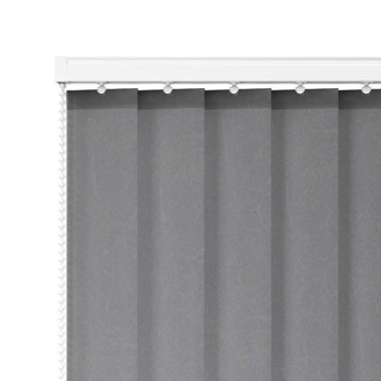 Triton Grey 89mm (Blackout PVC) Vertical Blind Slats