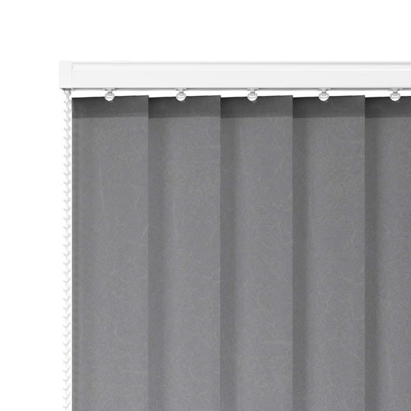 Triton Grey 89mm (Blackout PVC) Vertical Blind Slats